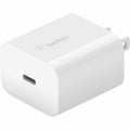 Belkin 20W Portable USB-C Wall Charger - 1xUSB-C (20W) - Fast Charge - Power Adapter - White - BBC005-WH